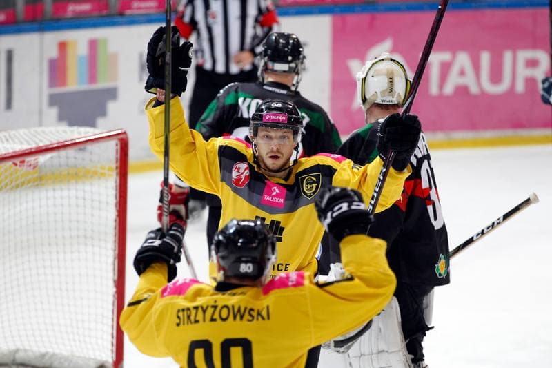 Ice Hockey. Tauron Hokej Liga. Tauron KH GKS Katowice - GKS Tychy. 14.01.2018