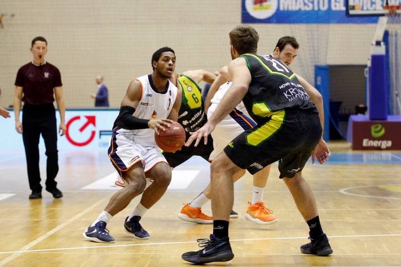 Basketball. Energa Basket Liga. GTK Gliwice - Miasto Szkla Krosno. 14.01.2018