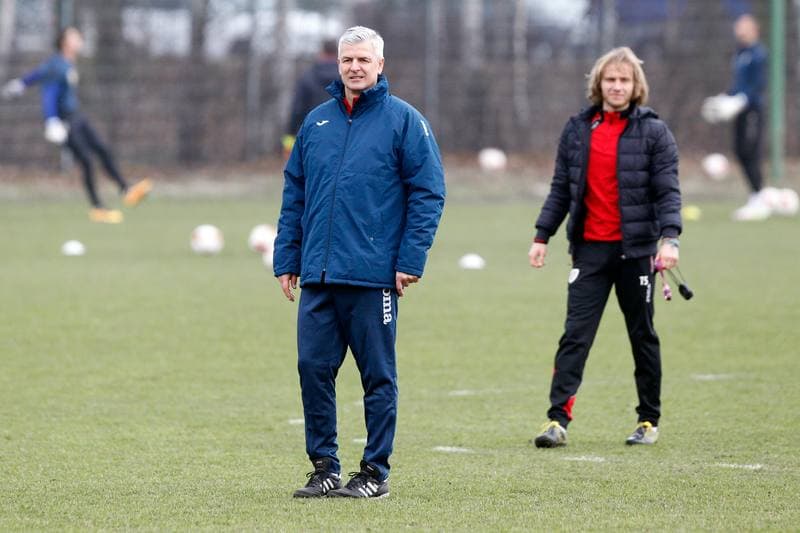 Football. Piast Gliwice. Training. 15.03.2017
