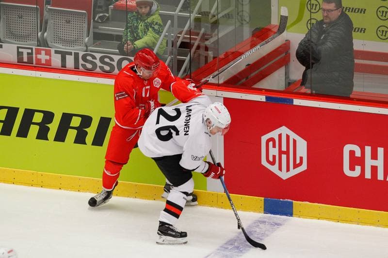 Ice Hockey. Champions Hockey League. Ocelari Trinec - JYP Jyvaskyla. 16.01.2018