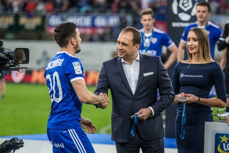 Football. Lotto Ekstraklasa. Piast Gliwice - Lech Poznan. 19.05.2019