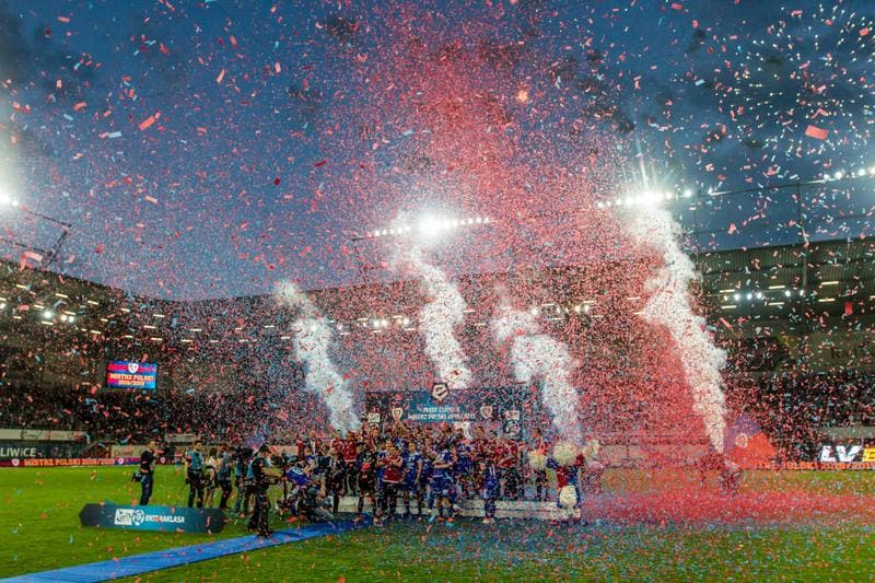 Football. Lotto Ekstraklasa. Piast Gliwice - Lech Poznan. 19.05.2019