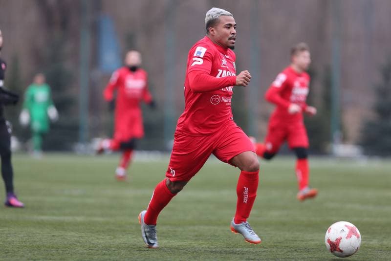 Football. Sparing. Zaglebie Sosnowiec - Cracovia Krakow. 17.01.2018