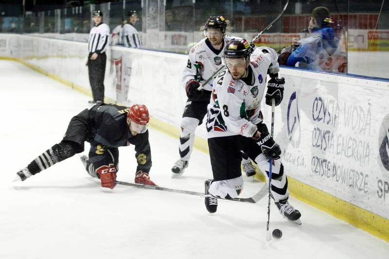 Ice Hockey. Polska Hokej Liga. GKS Tychy - Comarch Cracovia. 22.03.2017