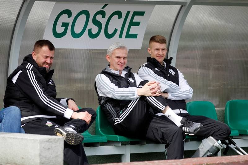 Football. Sparing. Zaglebie Sosnowiec - Legia Warsaw. 25.03.2017