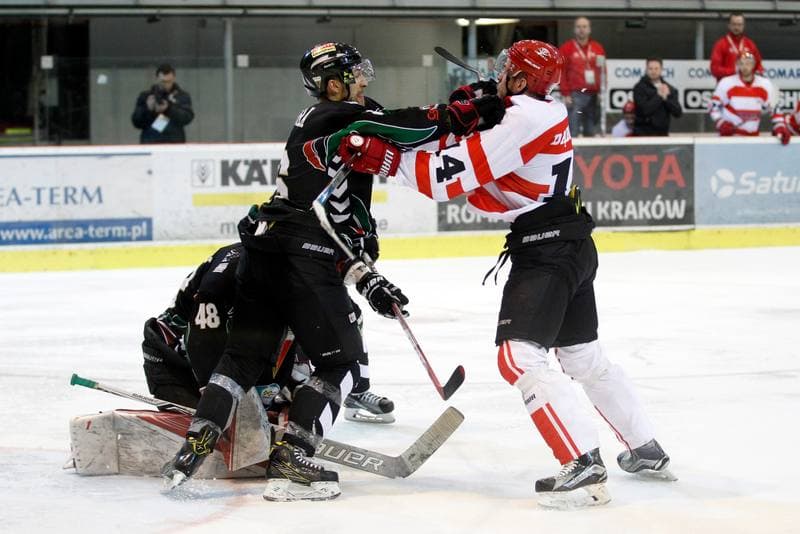 Ice Hockey. Polska Hokej Liga. Comarch Cracovia - GKS Tychy. 26.03.2017