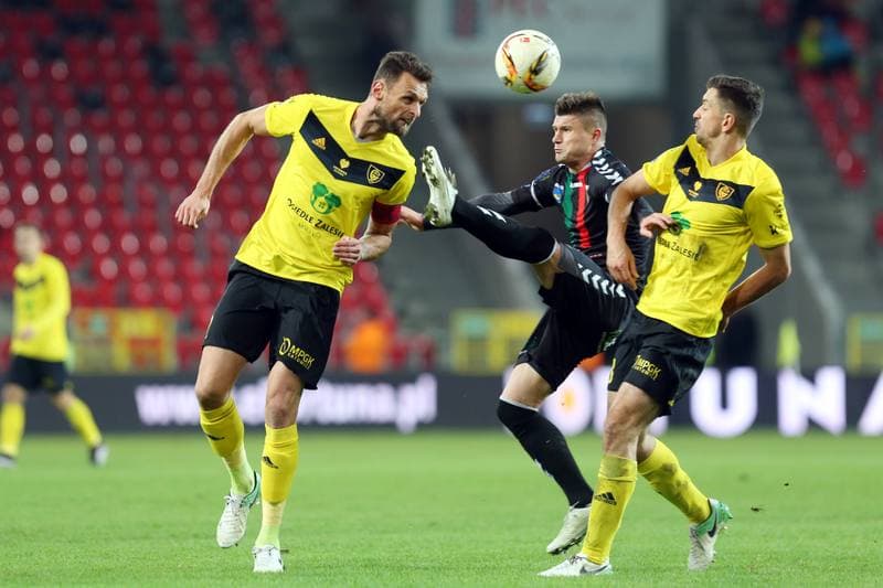 Football. Nice I Liga. GKS Tychy - GKS Katowice. 28.10.2017