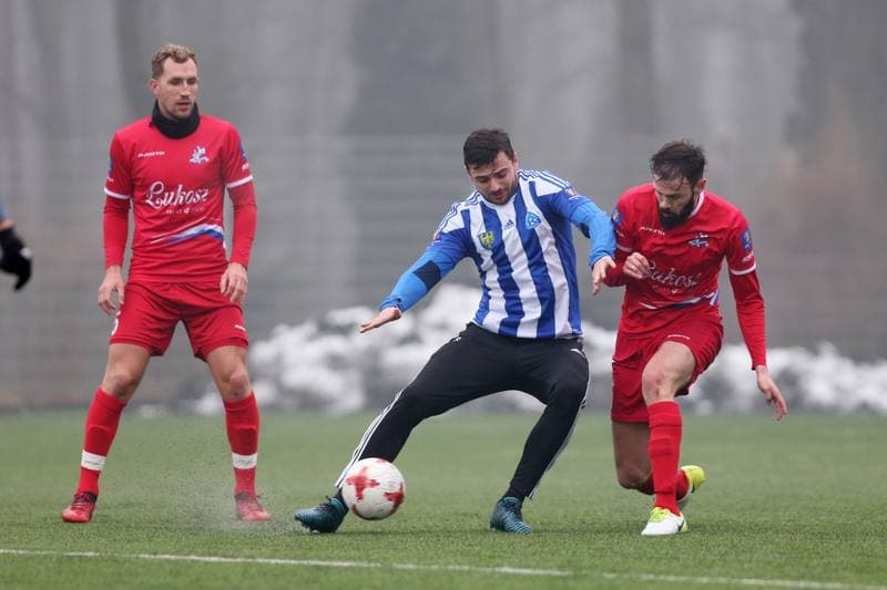 Football. Sparing. Ruch Chorzow - Podbeskidzie Bielsko-Biala. 27.01.2018