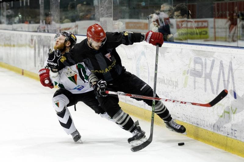 Ice Hockey. Polska Hokej Liga. GKS Tychy - Comarch Cracovia. 02.04.2017