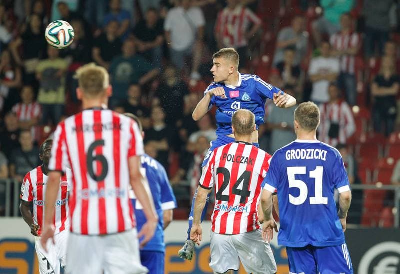 Football. T-Mobile Ekstraklasa. Cracovia Krakow - Ruch Chorzow. 02.06.2015