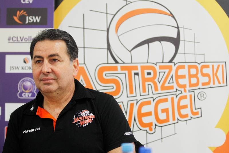 Volleyball. Jastrzebski Wegiel. Press Conference. 29.01.2018