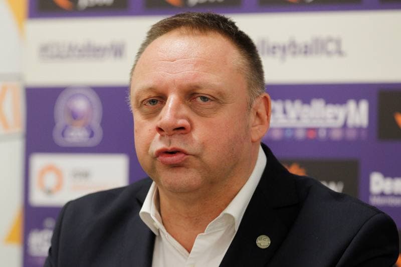 Volleyball. Jastrzebski Wegiel. Press Conference. 29.01.2018