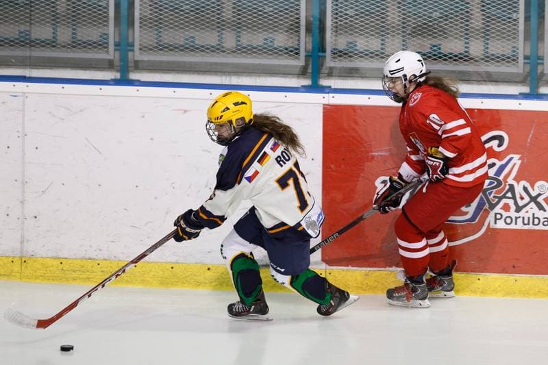 Ice Hockey. Women's Friendly Match. Poland - Ontario. 04.04.2017