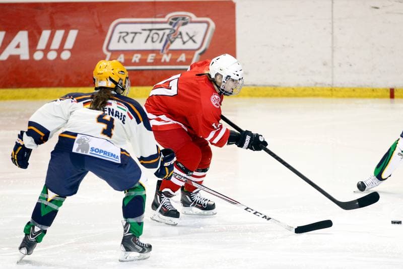 Ice Hockey. Women's Friendly Match. Poland - Ontario. 04.04.2017