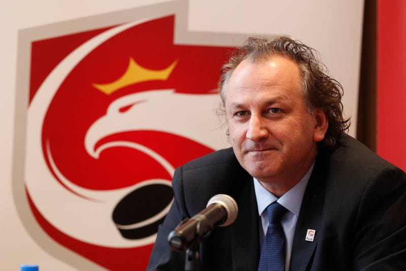 Ice Hockey. Women's Division 1B World Championship. Press Conference. 06.04.2017