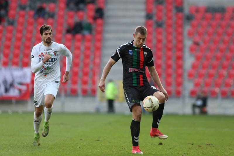 Football. Nice I Liga. GKS Tychy - Zaglebie Sosnowiec. 12.11.2017