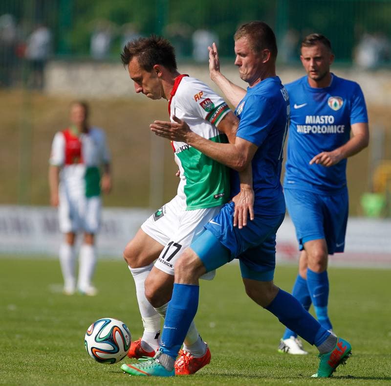 Football. II Liga. Zaglebie Sosnowiec - Puszcza Niepolomice. 07.06.2015