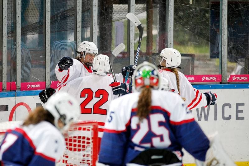 Ice Hockey. Women's National Team. Poland - Slovakia. 12.11.2017