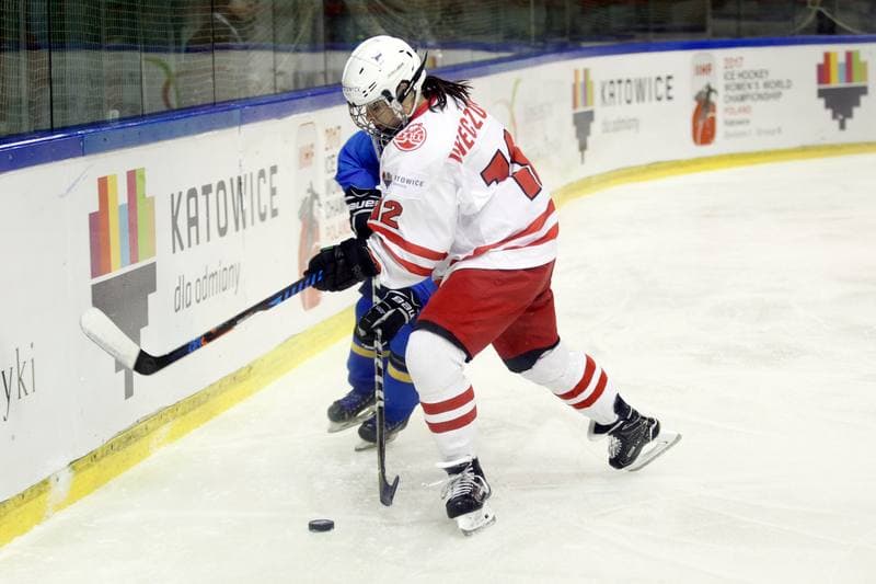 Ice Hockey. Women's World Championship. Kazakhstan - Poland. 09.04.2017