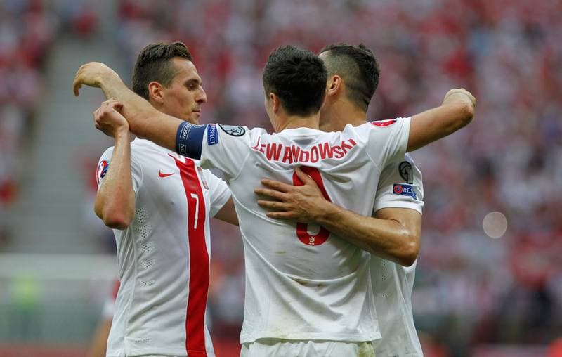 Football. UEFA Euro 2016 Qualifiers. Poland - Georgia. 13.06.2015