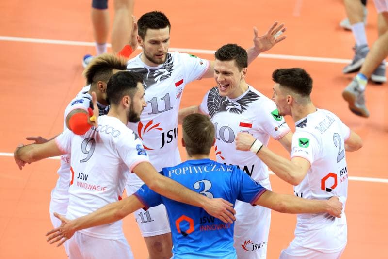 Volleyball. CEV Champions League. Jastrzebski Wegiel - Zenit Kazan. 31.01.2018