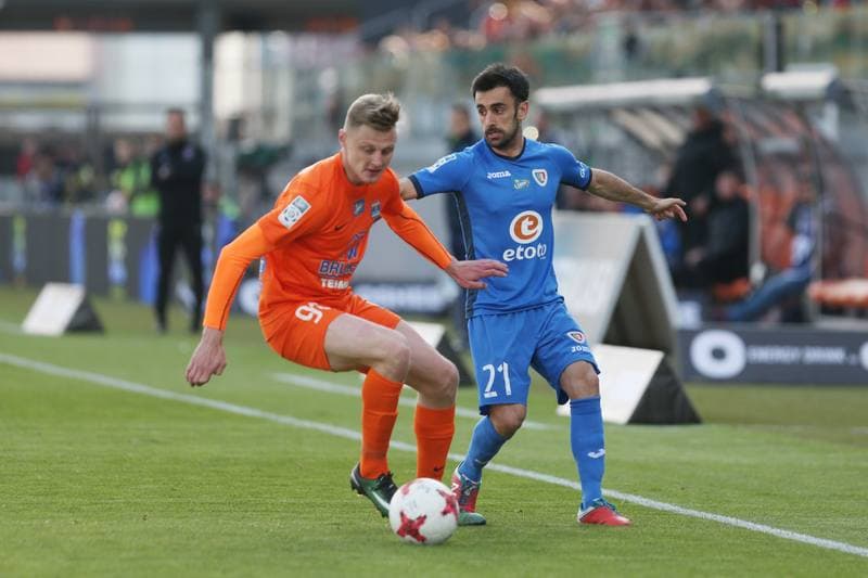 Football. Lotto Ekstraklasa. Bruk-Bet Termalica Nieciecza - Piast Gliwice. 17.04.2017