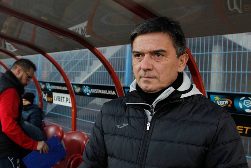 Football. Lotto Ekstraklasa. Piast Gliwice - Cracovia Krakow. 18.11.2017