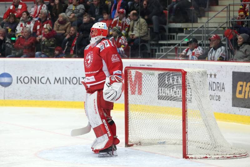 Ice Hockey. Tipsport Extraliga. Ocelari Trinec - Aukro Berani Zlin. 06.02.2018