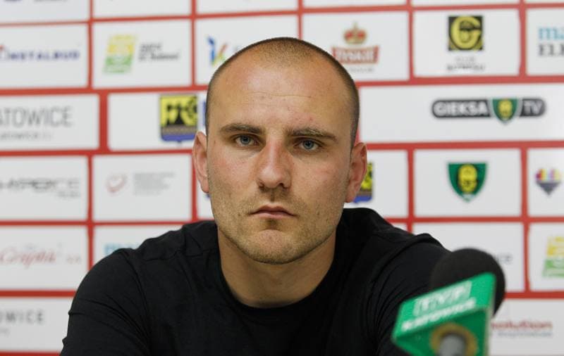 Football. GKS Katowice. Press Conference. 22.06.2015