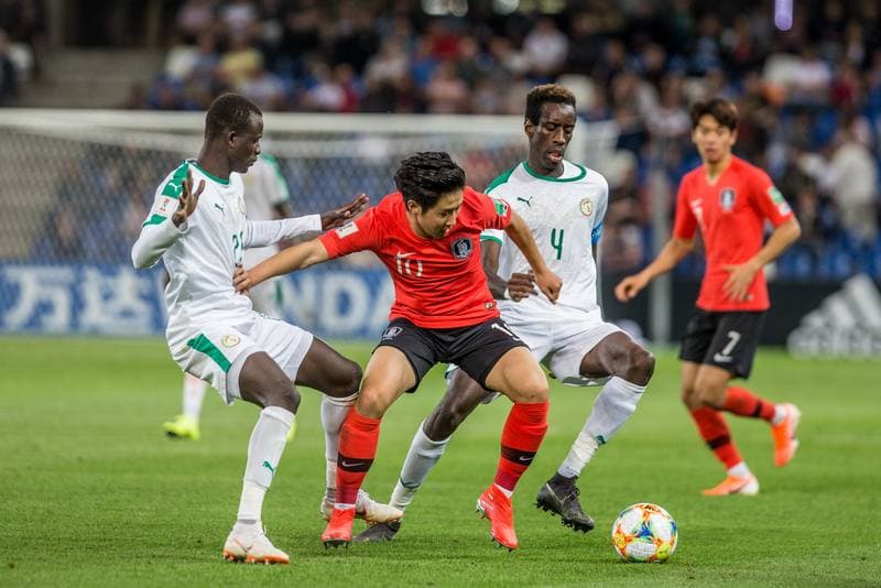 Football. FIFA U-20 World Cup. Korea Republic - Senegal. 08.06.2019