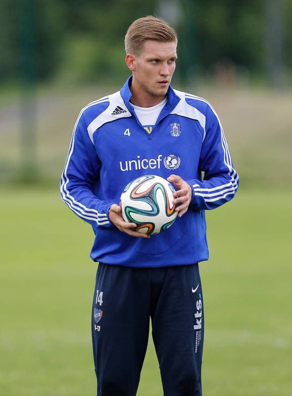 Football. Zaglebie Sosnowiec. Training. 25.06.2015