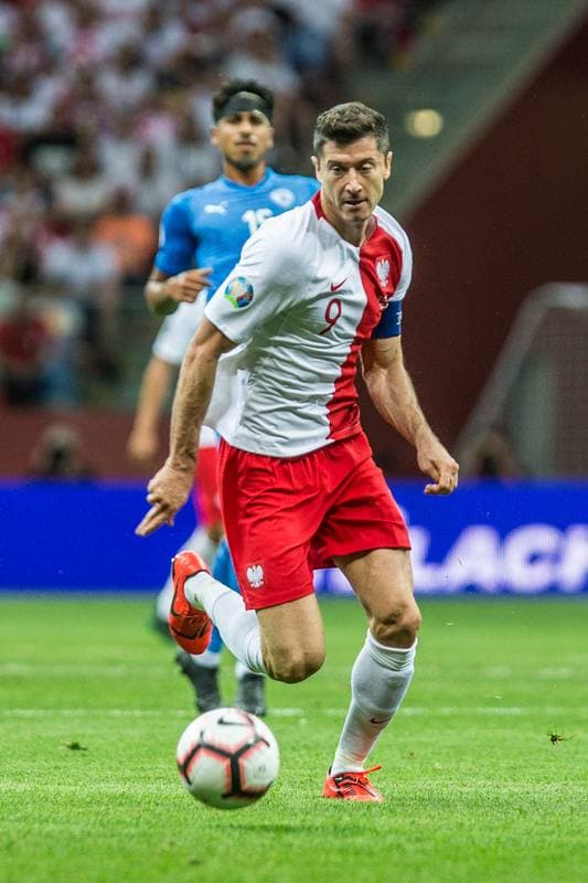 Football. Euro 2020 Qualifiers. Poland - Israel. 10.06.2019