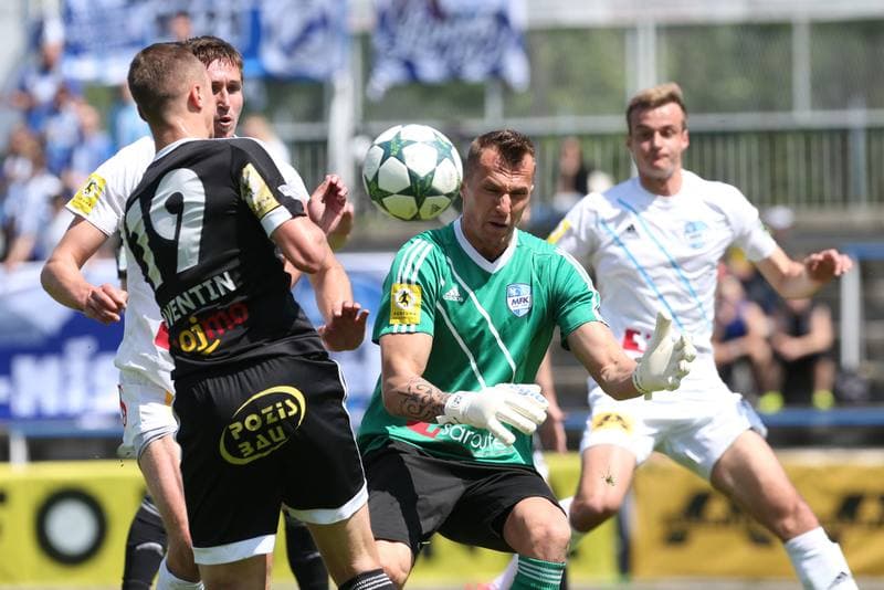 Football. Fortuna Narodni Liga. MFK Frydek-Mistek - 1 SC Znojmo. 14.05.2017