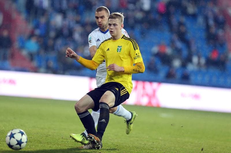 Football. Het Liga. Banik Ostrava - MFK Karvina. 25.11.2017
