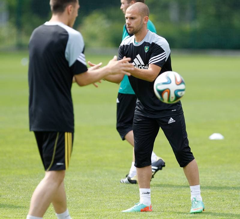Football. GKS Katowice. Training. 16.07.2015