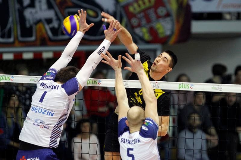 Volleyball. PlusLiga. MKS Bedzin - GKS Katowice. 11.02.2018