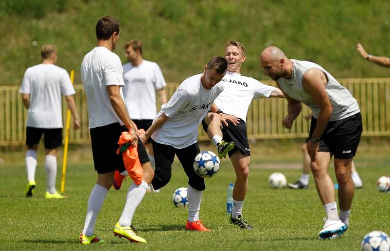 Football. Rozwoj Katowice. Training. 29.06.2015