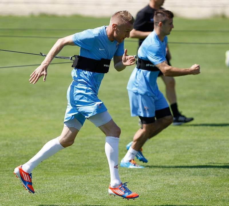 Football. Termalica Bruk-Bet Nieciecza. Training. 03.07.2015