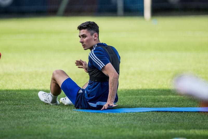 Football. Piast Gliwice. Training. 12.06.2019