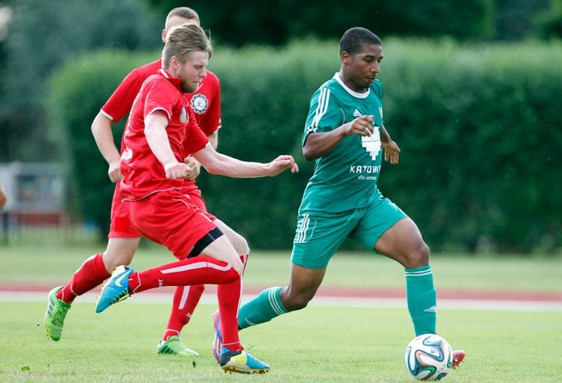 Football. Friendly Match. Lechia Dzierzoniow - GKS Katowice. 08.07.2015