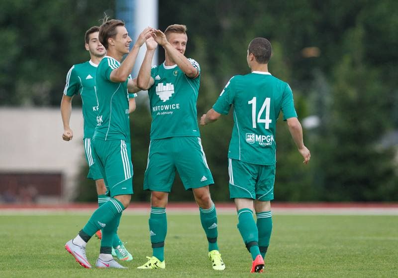 Football. Friendly Match. Lechia Dzierzoniow - GKS Katowice. 08.07.2015