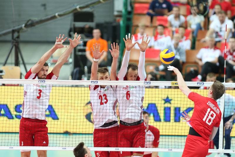Volleyball. FIVB World League. Poland - Russia. 15.06.2017