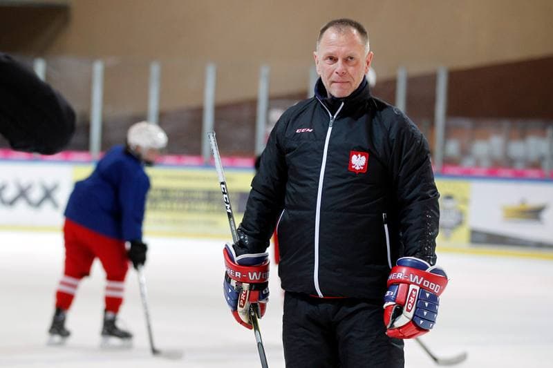Ice Hockey. Poland national team. Training. 15.02.2018