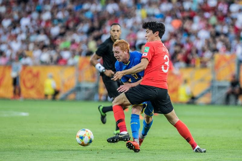 Football. FIFA U-20 World Cup. Ukraine - Korea Republic. 15.06.2019