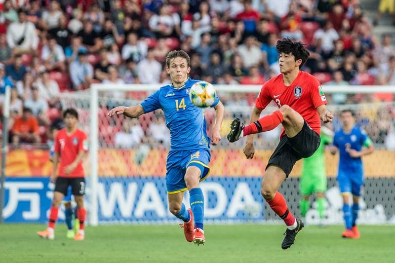 Football. FIFA U-20 World Cup. Ukraine - Korea Republic. 15.06.2019
