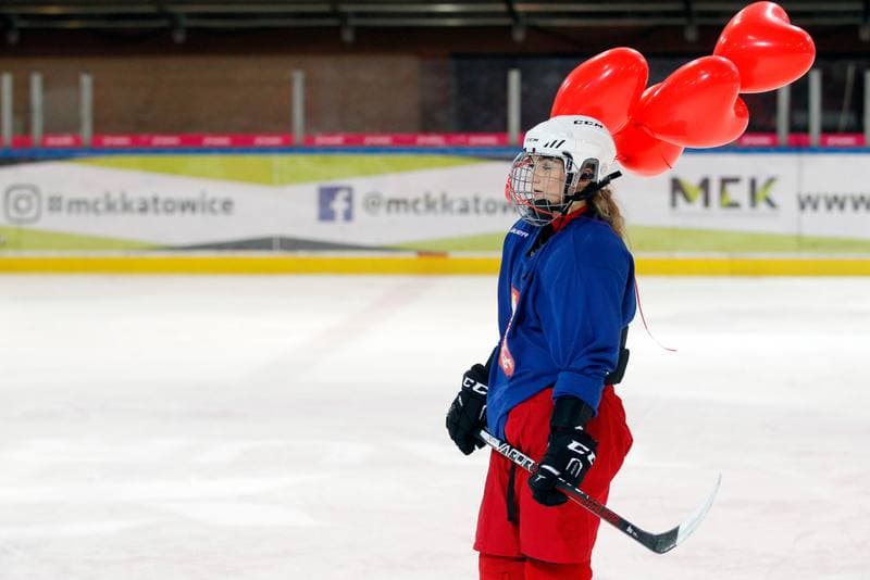 Ice Hockey. Poland national team. Training. 15.02.2018