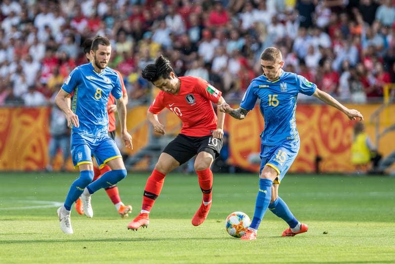 Football. FIFA U-20 World Cup. Ukraine - Korea Republic. 15.06.2019