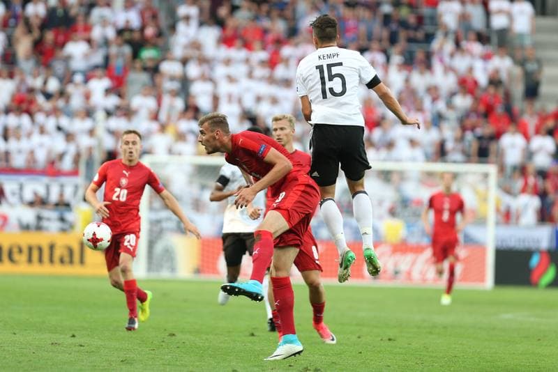 Football. UEFA European U21 Championship. Germany - Czech Republic. 18.06.2017
