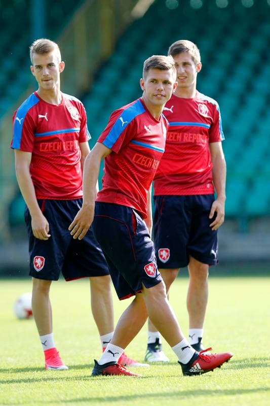 Football. Czech Republic. Training. 20.06.2017