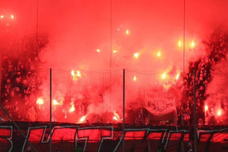 Football. Lotto Ekstraklasa. Cracovia Krakow - Wisla Krakow. 13.12.2017
